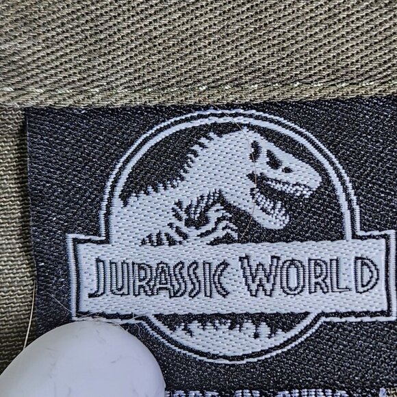 Jurassic Park Olive Green Long Sleeve Shirt By BoxLunch, Women's Medium - Picture 9 of 13